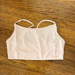 Nude color bralette or tube top